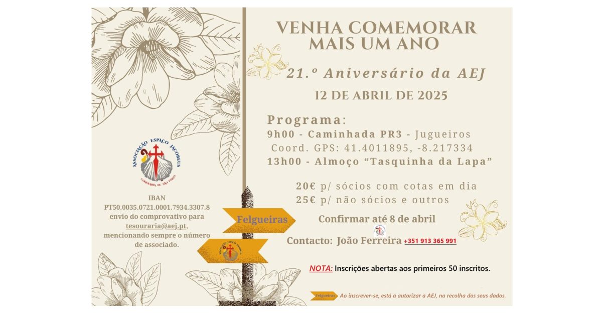 21 Aniversário da AEJ - 12 Abril em Felgueiras - Cópia